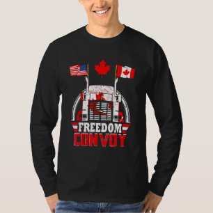 Camiseta Camioneros canadienses Suppo del Convoy de Liberta