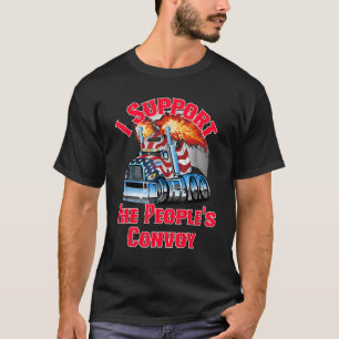 Camiseta Camioneros canadienses Suppo del Convoy de Liberta