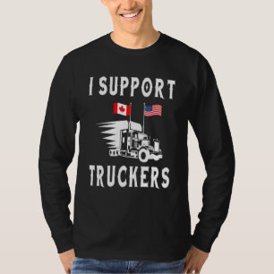 Camiseta Camioneros canadienses Suppo del Convoy de Liberta