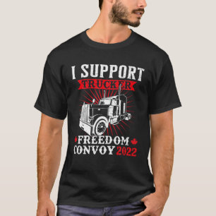 Camiseta Camioneros canadienses Suppo del Convoy de Liberta
