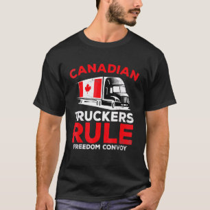 Camiseta Camioneros canadienses Suppo del Convoy de Liberta