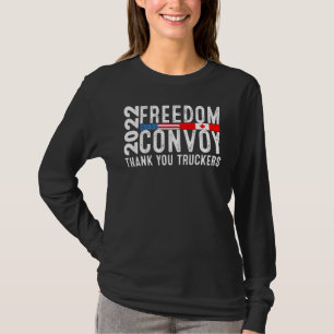 Camiseta Camioneros canadienses Suppo del Convoy de Liberta