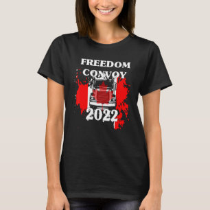 Camiseta Camioneros canadienses Suppo del Convoy de Liberta