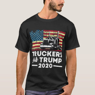 Camiseta Camioneros De Trump 2020 Pro-Trump
