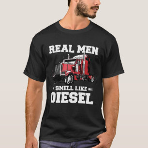 Camiseta Camioneros Hombres Marido Semi Trailer Conductor 6