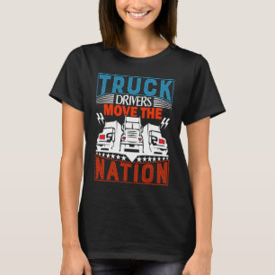 Camiseta Camioneros mueven a la nación Padre Esposo