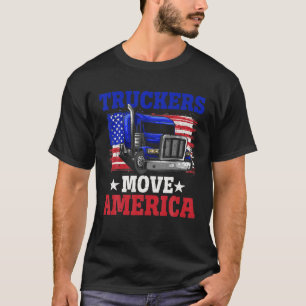 Camiseta Camioneros mueven el orgullo de Estados Unidos Ban