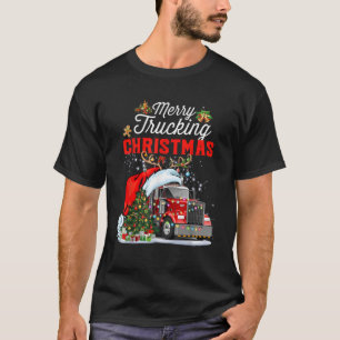 Camiseta Camioneros Navidades Navidades De Camiones De Cere