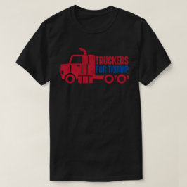 Camiseta Camioneros para el azul rojo Trump