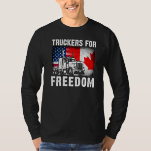 Camiseta Camioneros por convoy de la libertad 2022 Vamos ca