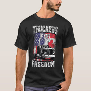 Camiseta Camioneros Por La Libertad En Apoyo De Los Camione