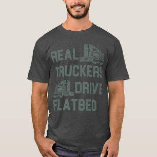 Camiseta Camioneros reales manejan diseños de conductores d
