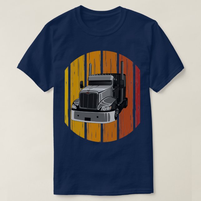Camiseta Camioneros retro (Diseño del anverso)