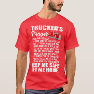 Camiseta Camioneros Rezan Para Que Me Hagan Sentir Seguro H