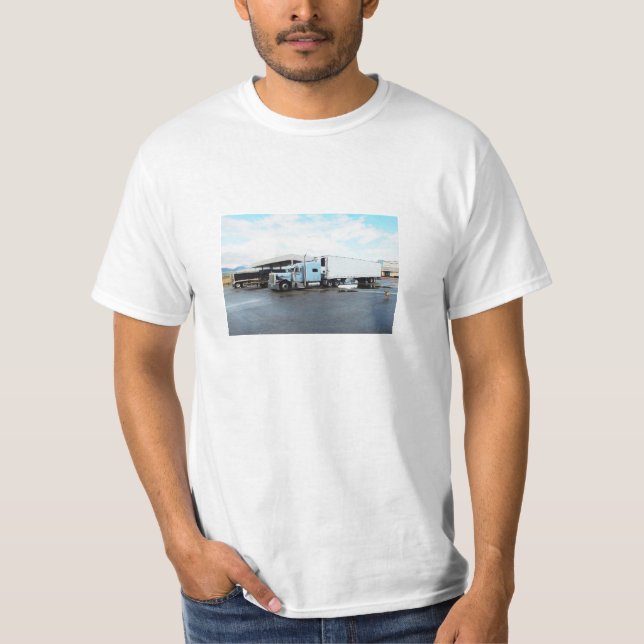 Camiseta camiones americanos (Anverso)
