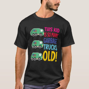 Camiseta Camiones basura