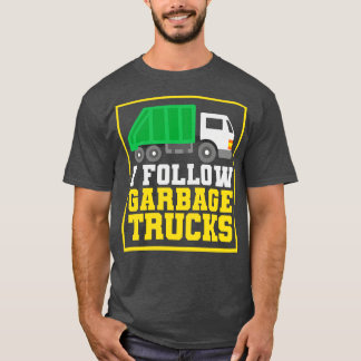 Camiseta camiones de basura