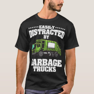 Camiseta Camiones de basura divertidos diseñan ropa para n