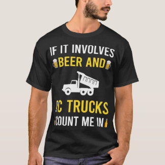 Camiseta Camiones De Camión De Cerveza Y RC