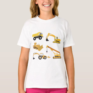 Camiseta Camiones de construcción