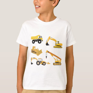 Camiseta Camiones de construcción