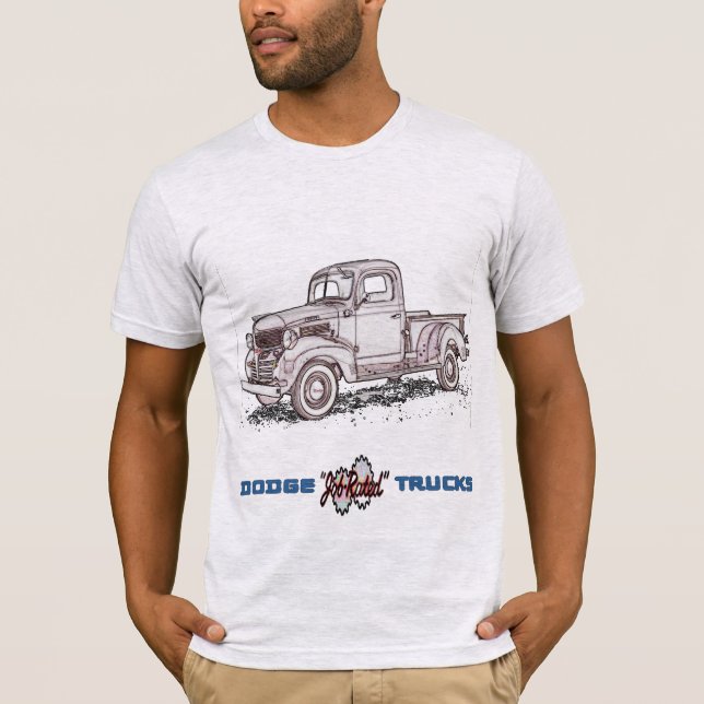 Camiseta Camiones de Dodge (Anverso)