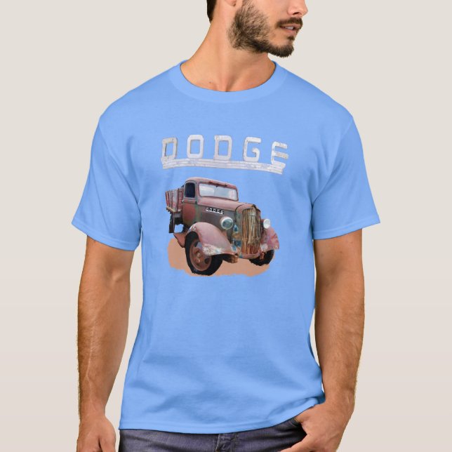 Camiseta Camiones de Dodge (Anverso)