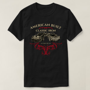Camiseta Camiones de hierro clásicos construidos por Estad