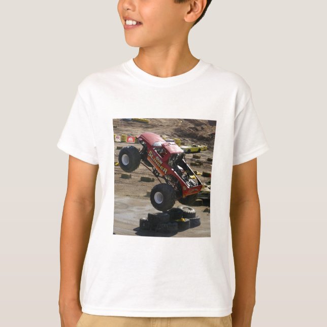 CAMISETA CAMIONES DE MONSTRUO (Anverso)