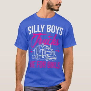 Camiseta Camiones De Niños Silly Son Para Chicas Gráficos G