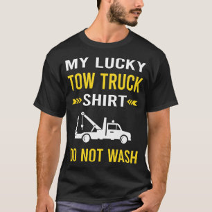 Camiseta Camiones de remolque de remolque con suerte