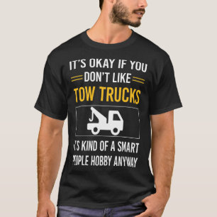 Camiseta Camiones de remolque para personas inteligentes
