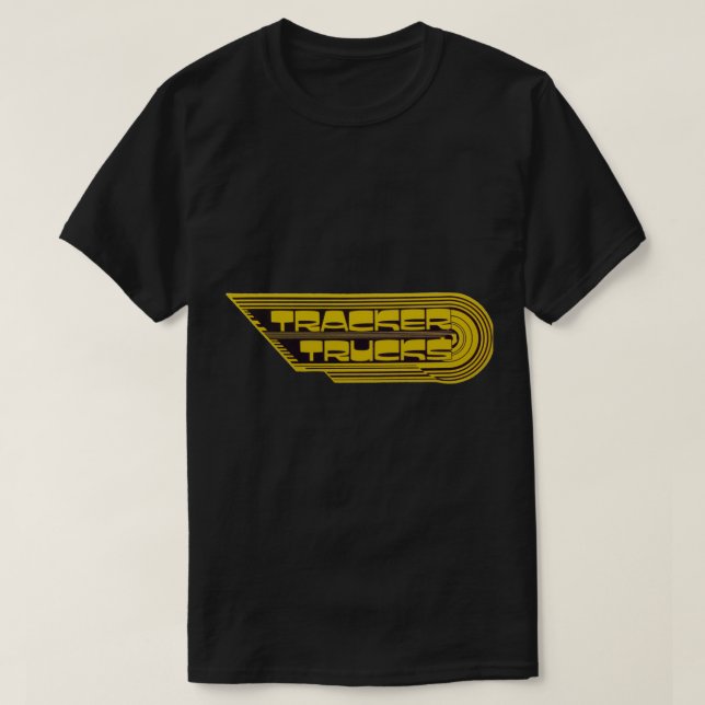 Camiseta Camiones de seguimiento, RetroSkateboardDesign (Diseño del anverso)