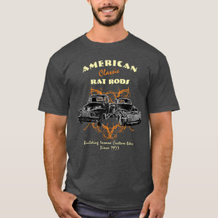 Camiseta Camiones de viaje locos clásicos de Estados Unidos