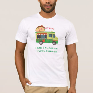 Camiseta Camiones del Taco en cada esquina: Hillary 2016