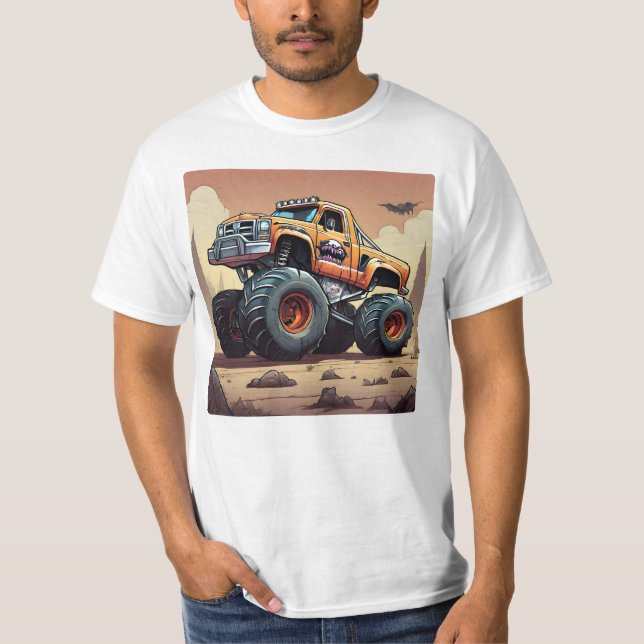 Camiseta Camiones Monster (Anverso)