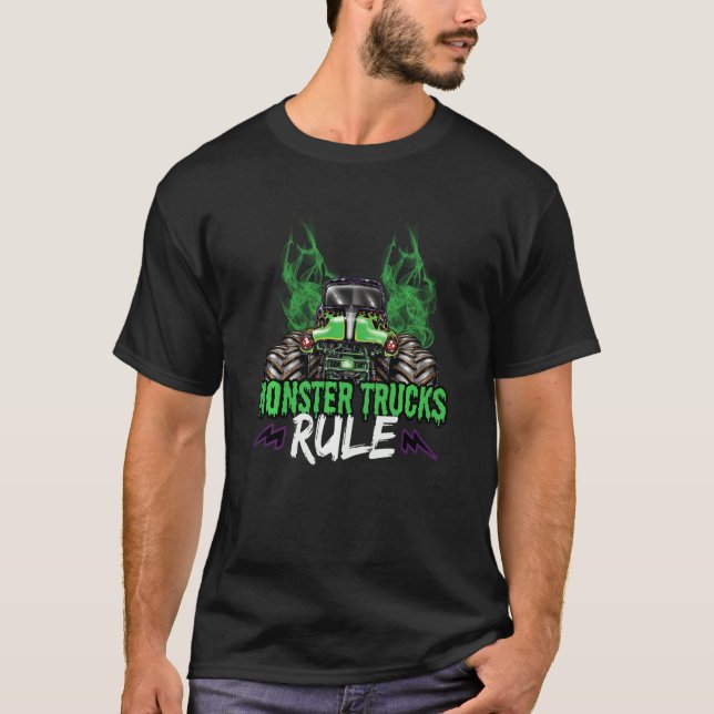 Camiseta Camiones Monster Rulce (Anverso)