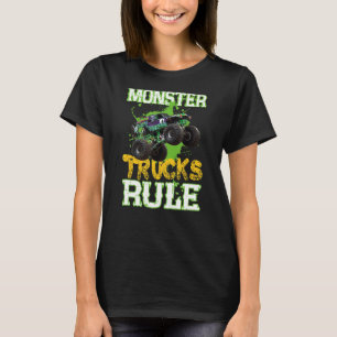 Camiseta Camiones Monster Son Mis Camiones Monstruo 2
