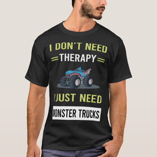 Camiseta Camiones Monster Terapéuticos (Anverso)