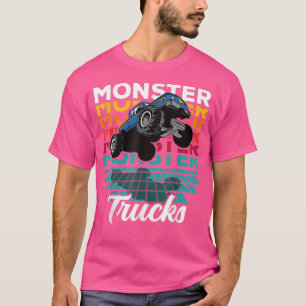 Camiseta Camiones Monster Vintage 4x4