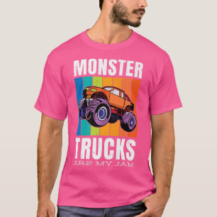 Camiseta Camiones Monstruo Antiguos Son Mola Niños Divertid