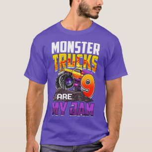 Camiseta Camiones Monstruo de Niños Son Mi Pasión Cumpleaño