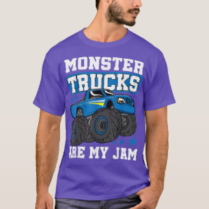 Camiseta Camiones monstruo geniales son mi pasión niños y n