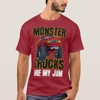 Camiseta Camiones monstruo son mi mermelada