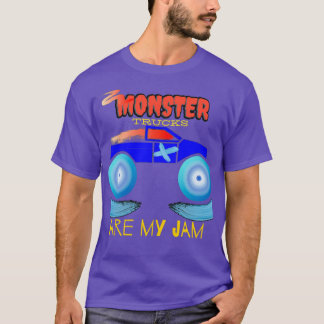 Camiseta camiones monstruo son mi mermelada Monster Camión 