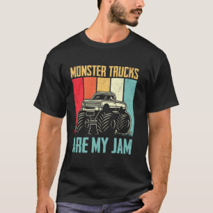 Camiseta Camiones Monstruo Son Mi Mermelada Vintage Retro C