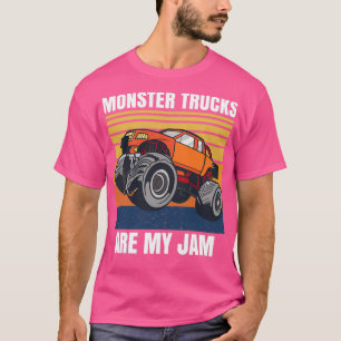 Camiseta Camiones monstruo son mis grandes ruedas