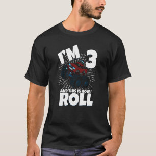Camiseta Camiones Monstruos de Hermanos Familiares Cumpleañ