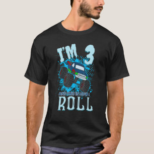 Camiseta Camiones Monstruos de Hermanos Familiares Cumpleañ