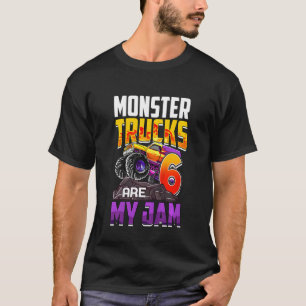 Camiseta Camiones Monstruos para Niños Son Mi Monstruo De C